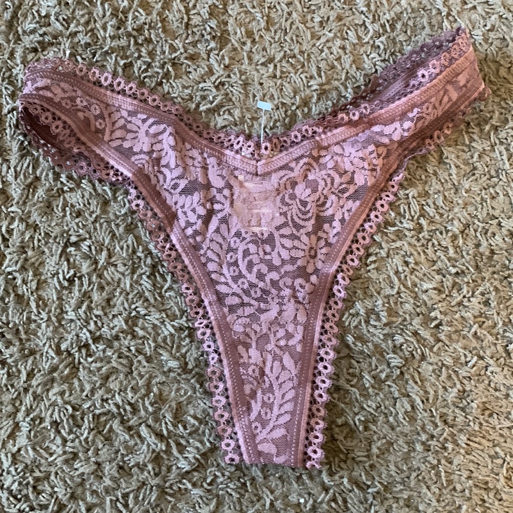 Aerie lace thong